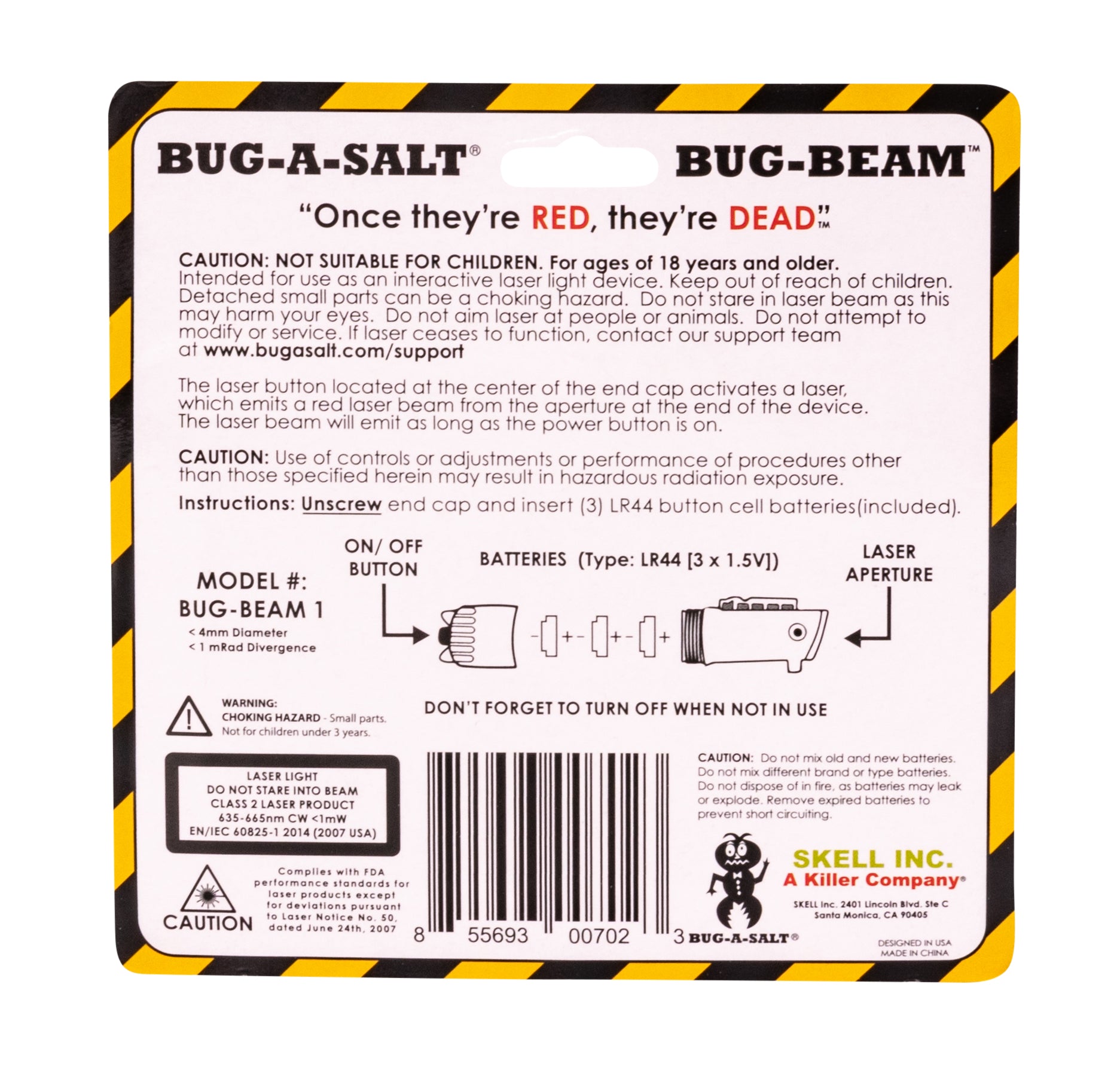 Bug-A-Salt Orange Crush 3.0 & Bug-Beam Laser Pack
