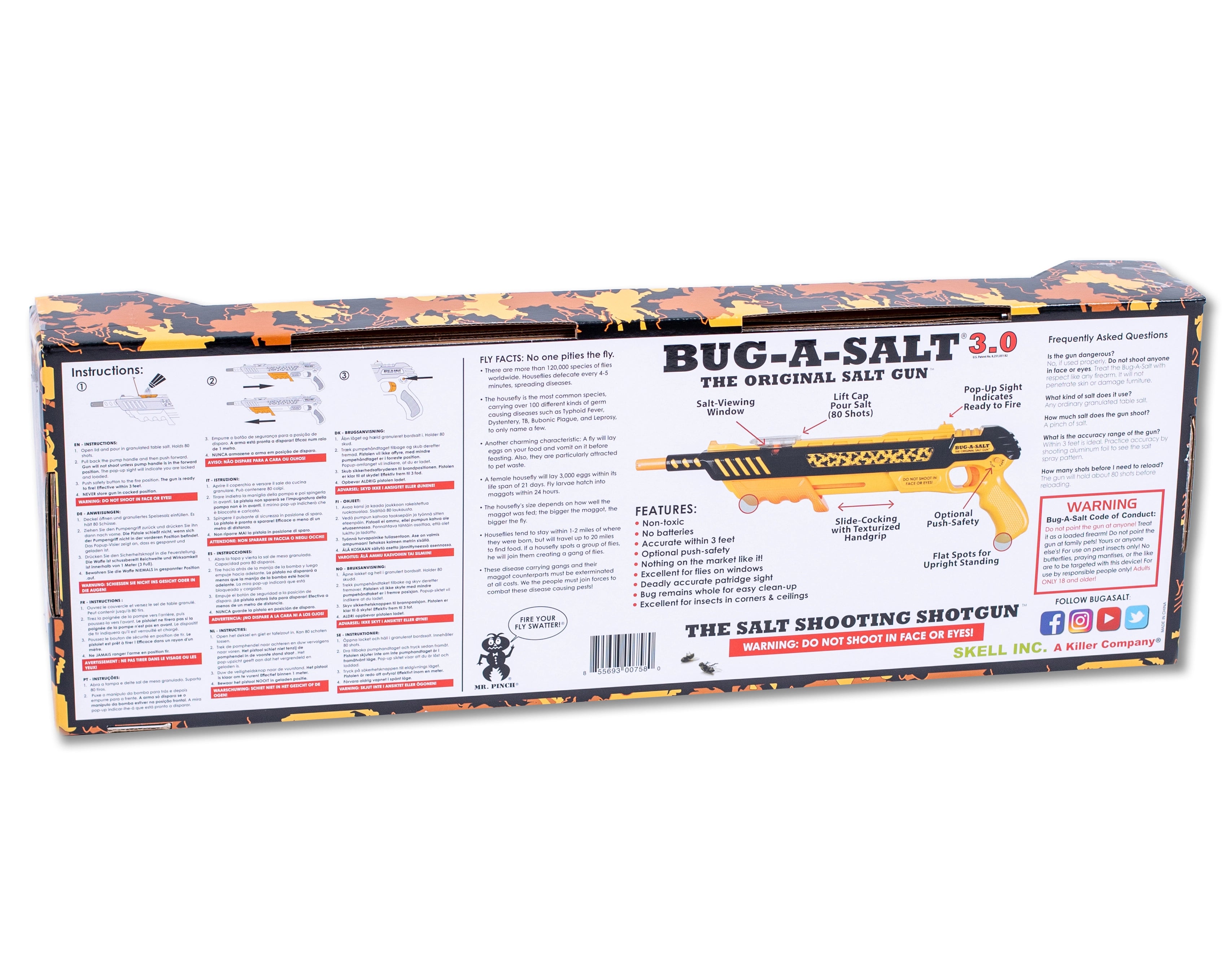 DOUBLE THE FUN ORANGE CRUSH TWO PACK WITH TWO FREE LASERS!