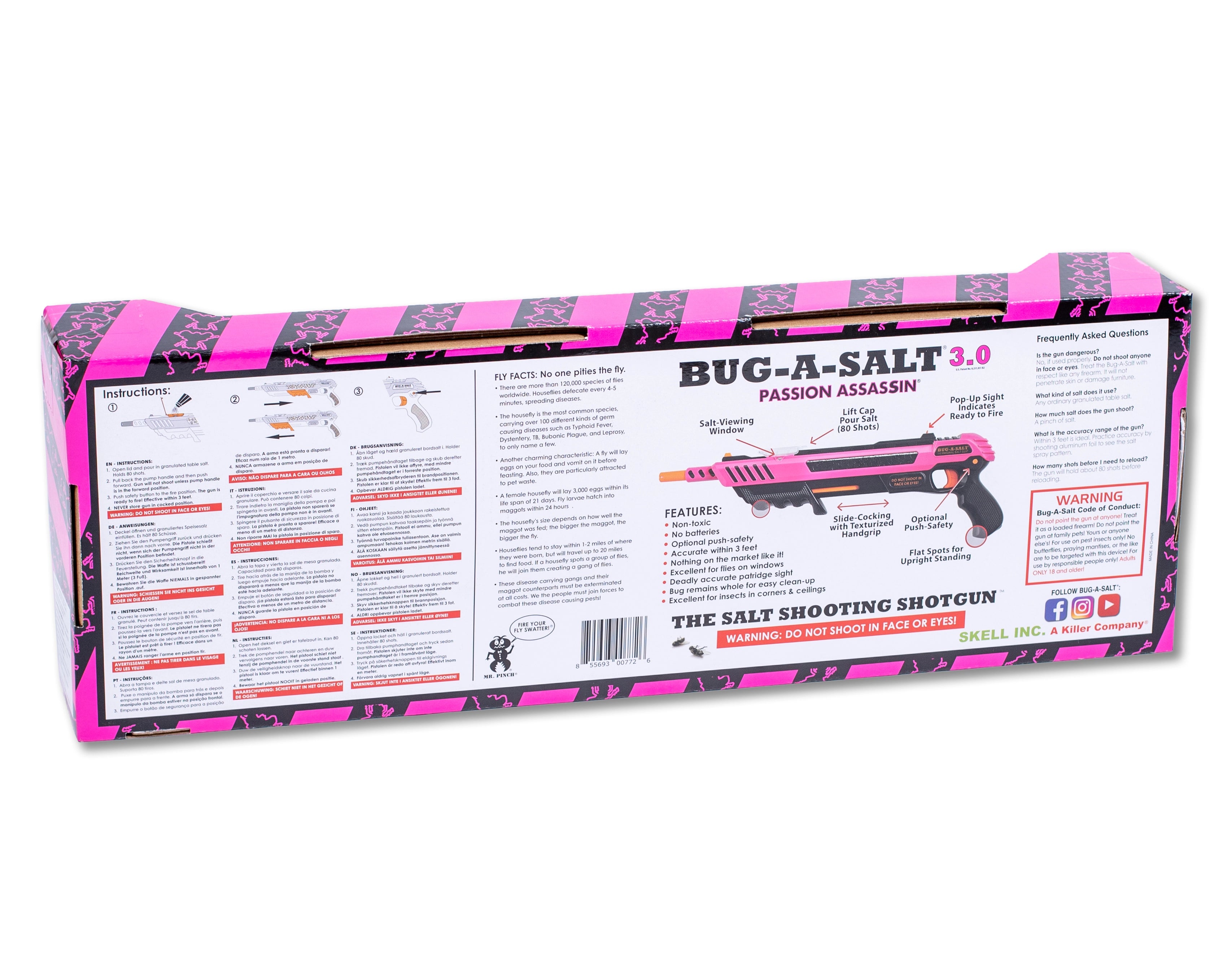 Bug-A-Salt Bug-Beam & 3.0 Pink Passion