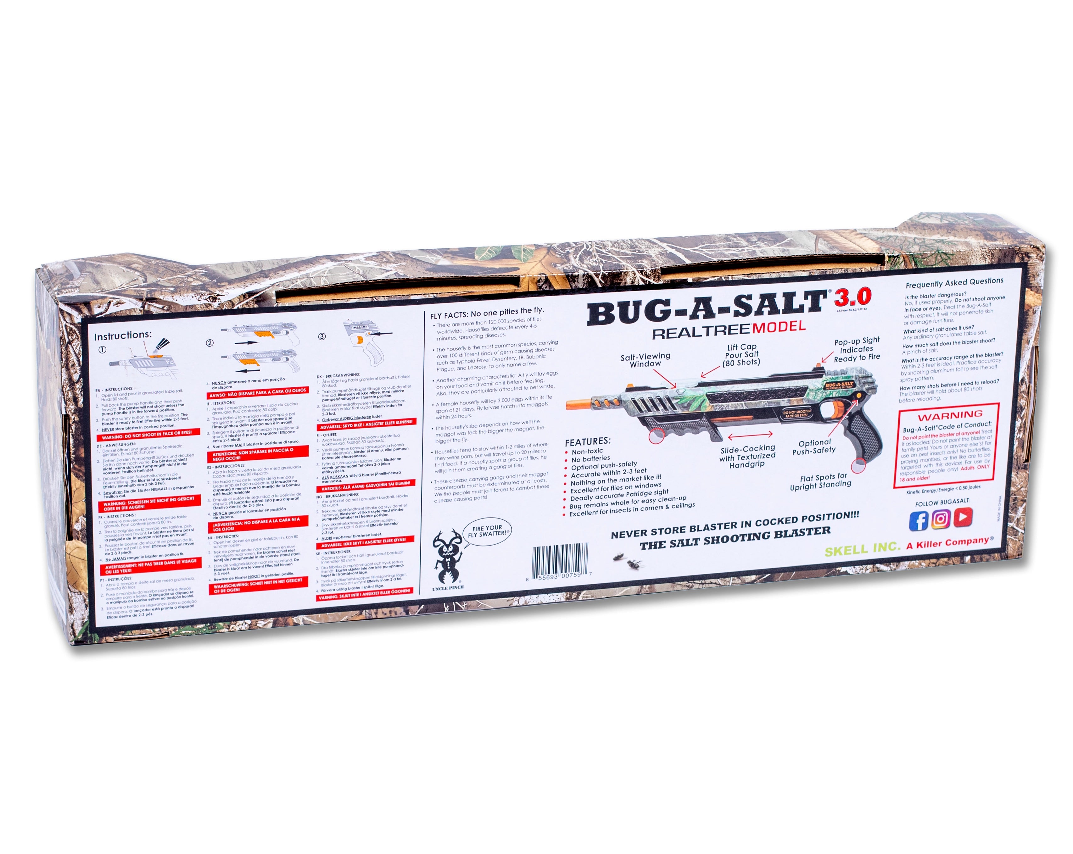 Bug-A-Salt Bug-Beam & 3.0 Realtree Camo